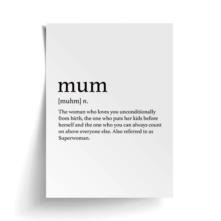 MUM PRINT
