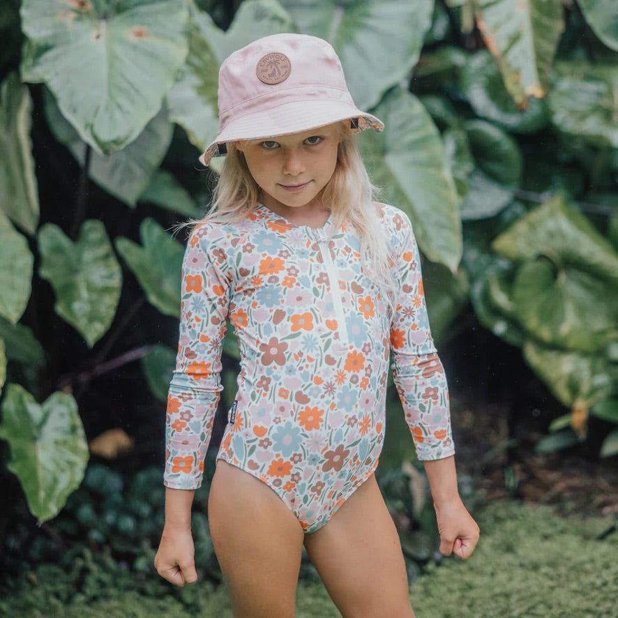 LONG SLEEVE SWIMSUIT - Flower Market