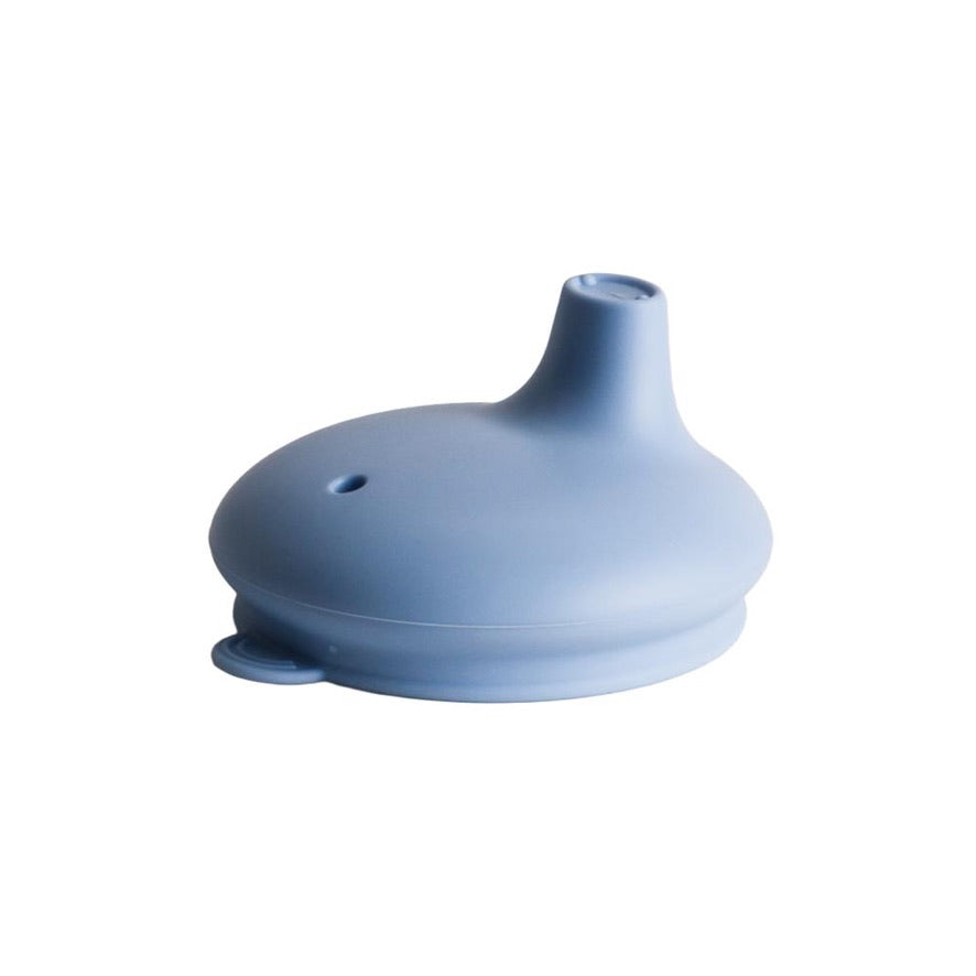 Nestling Stainless Insulated Sip & Straw Cup - Dusty Blue