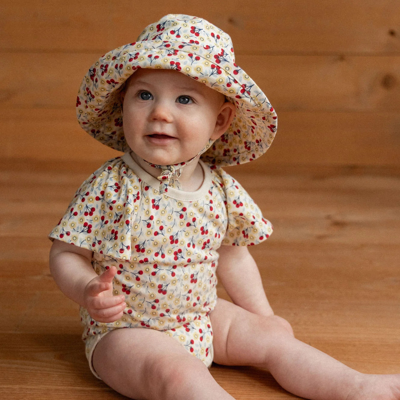 Faye Bodysuit - Kitchen Garden Print