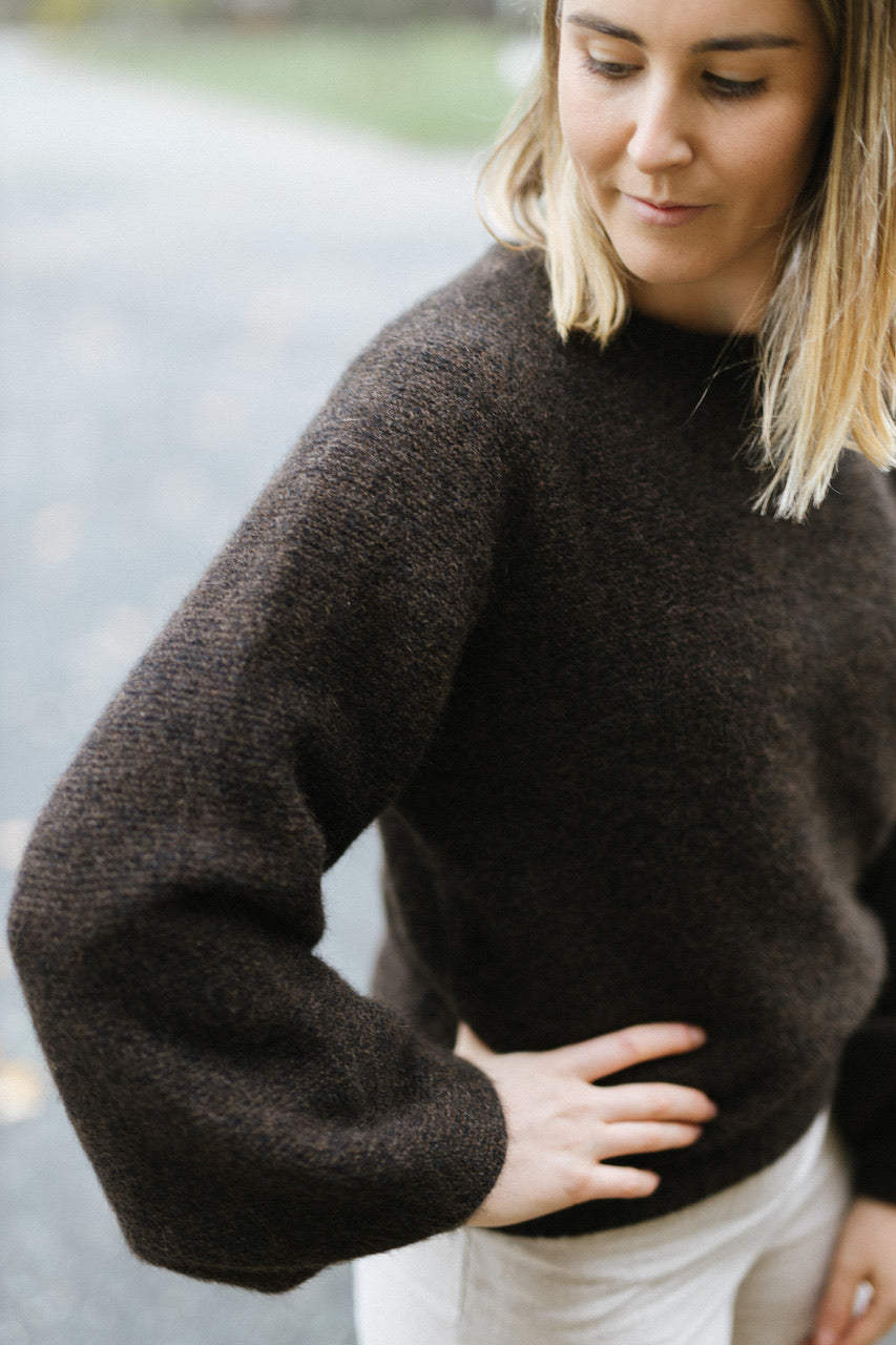 Cirrus Jumper - Brown Marl