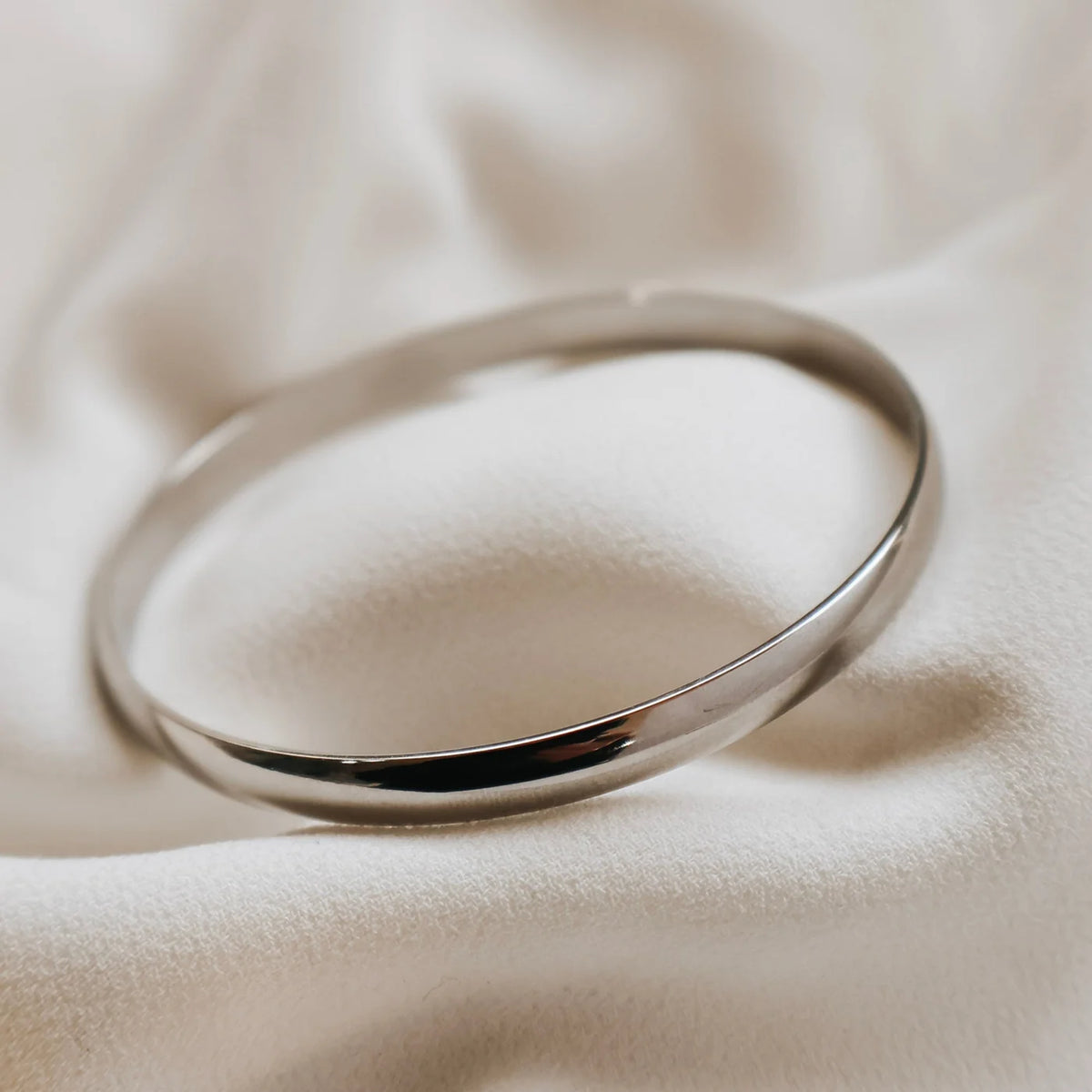 6MM BANGLE - Silver