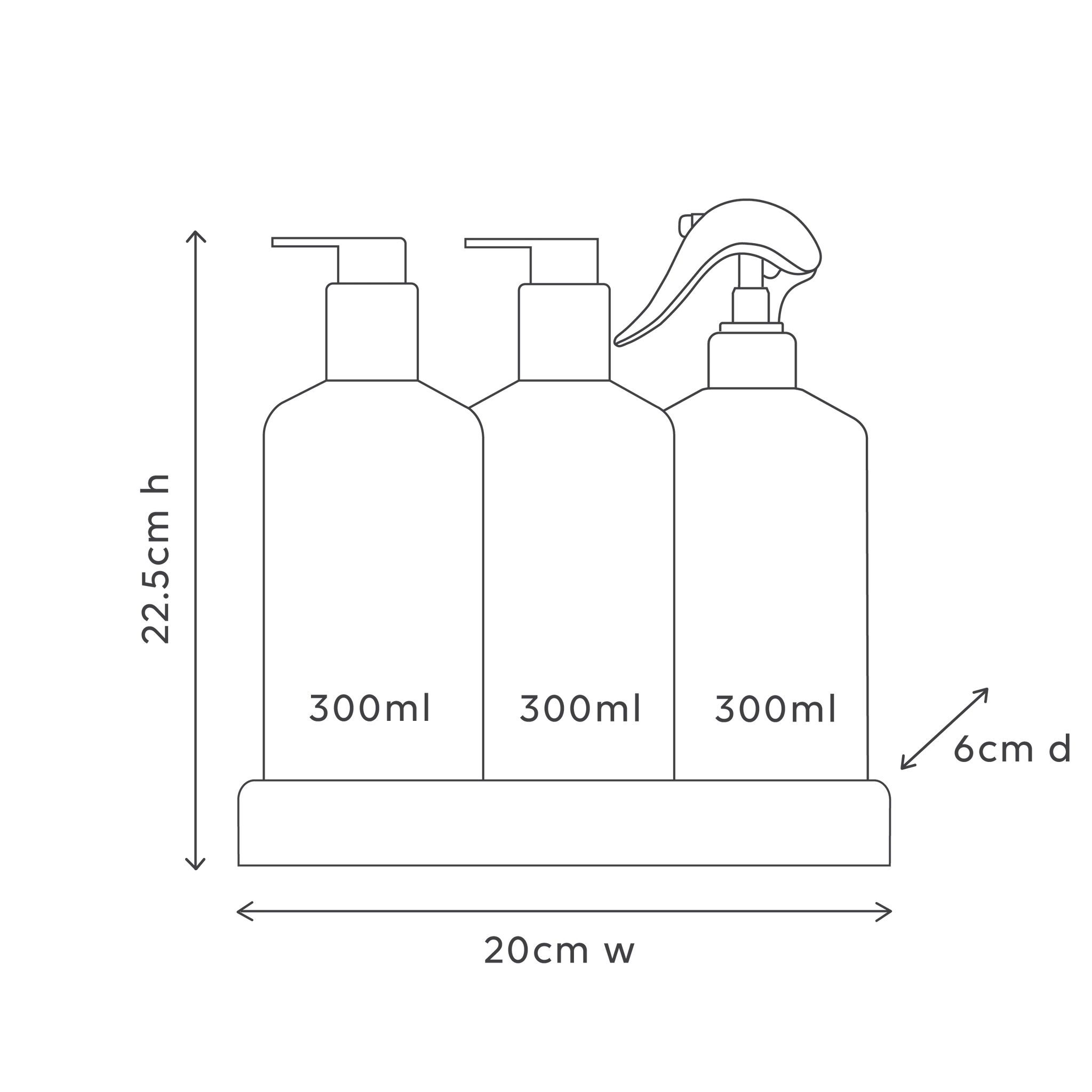 Kitchen Trio - Lemon & Pomegranate + Watermelon & Lime