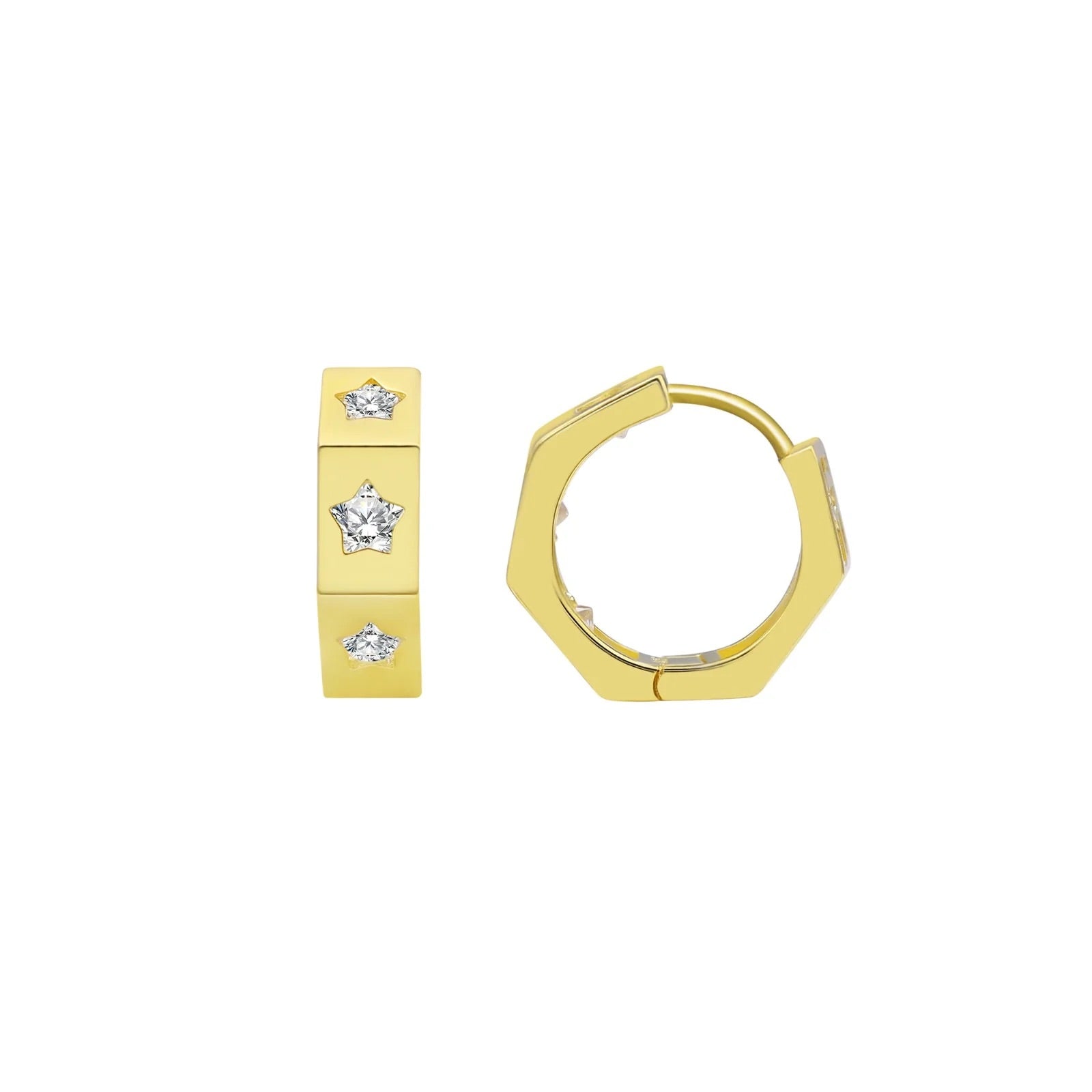 Whistledown Hoops - Gold