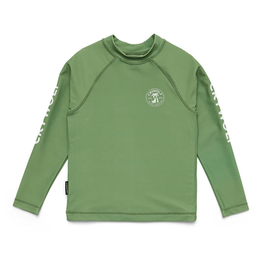 RASH VEST - Coastal Green