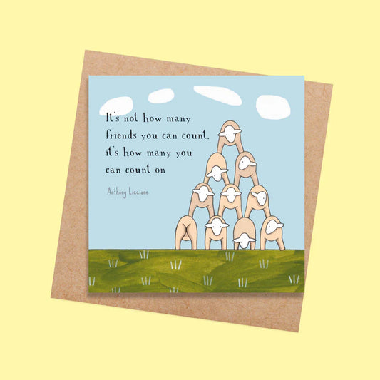 Sheep Pyramid - Card