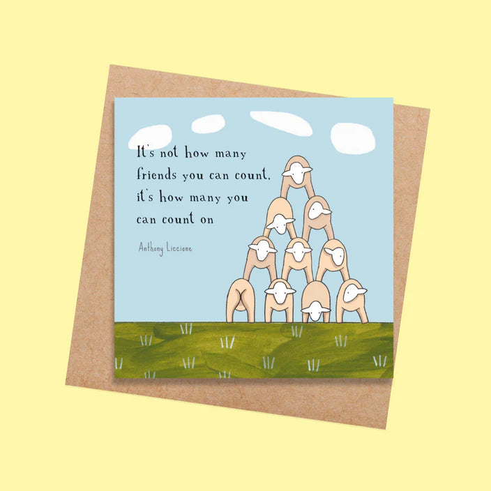 Sheep Pyramid - Card