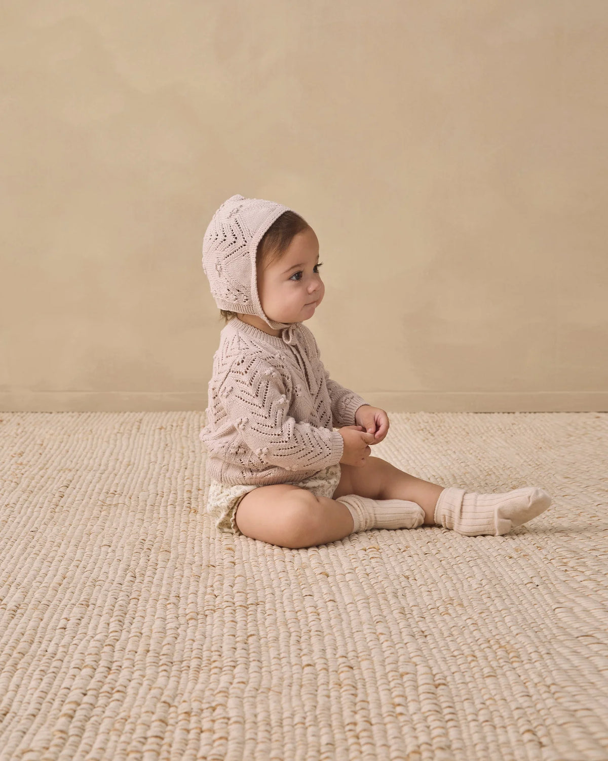 Knit cardigan Lilac mist