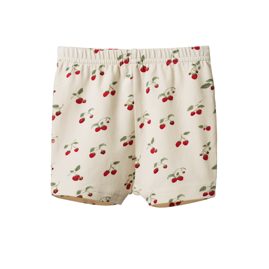 Selby Short Strawberry Blush Print