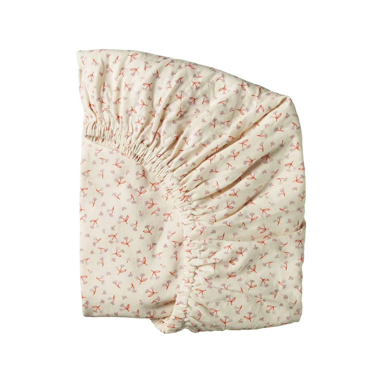 Fitted sheet jersey - Dandelion print - Bassinet