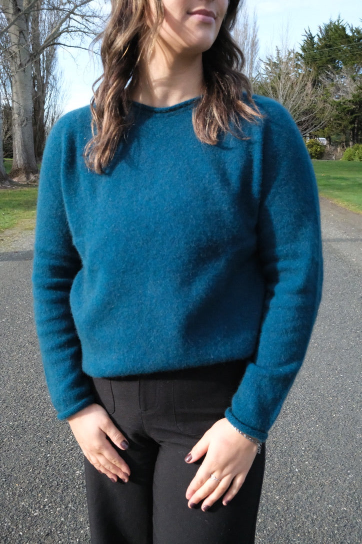 Scroll Jumper - Deep Cyan