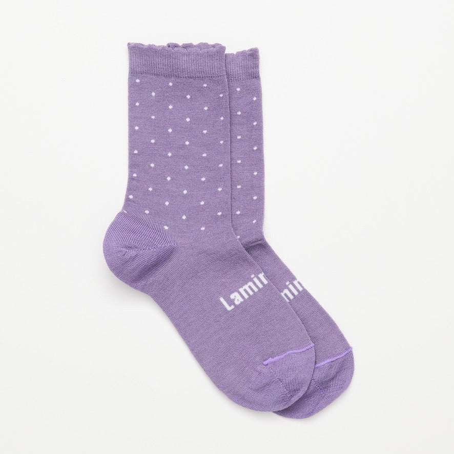 Merino Wool Crew Socks | Berry | Baby & Child