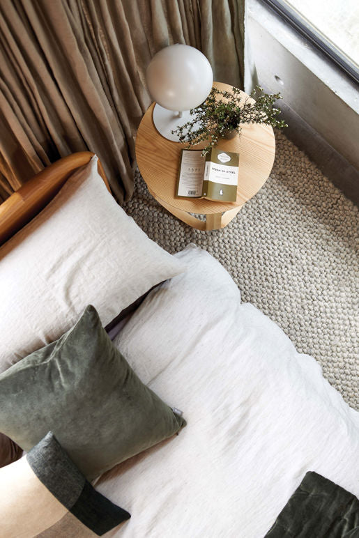 Pinstripe Linen Pillowcase Pair