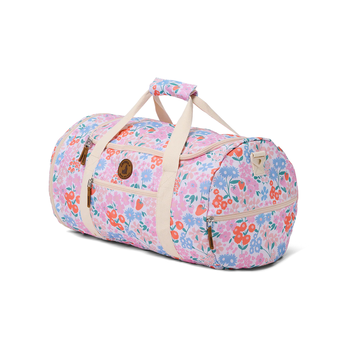 Packable Duffle Bag - Berry Garden