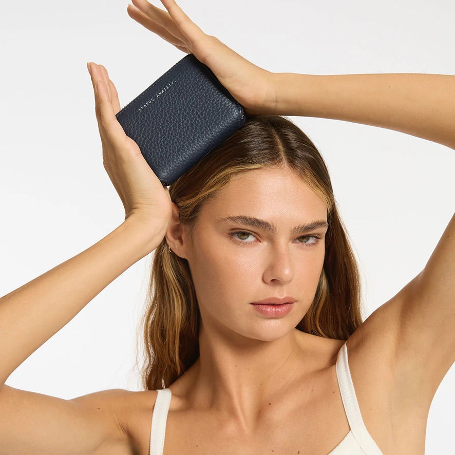 Wayward Wallet - Midnight Blue