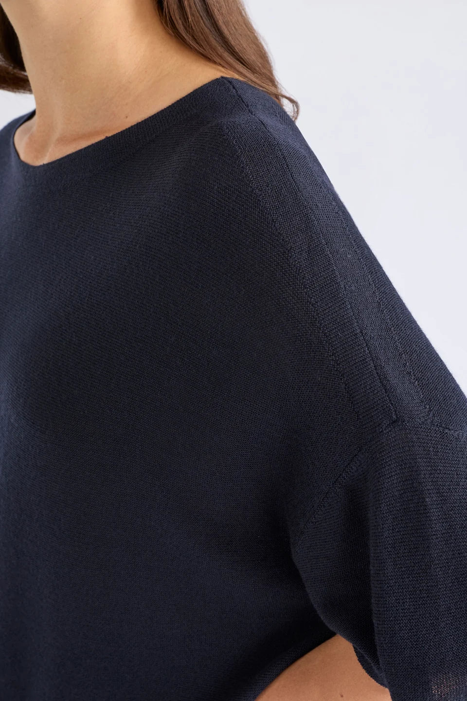 Kita knit top - Midnight