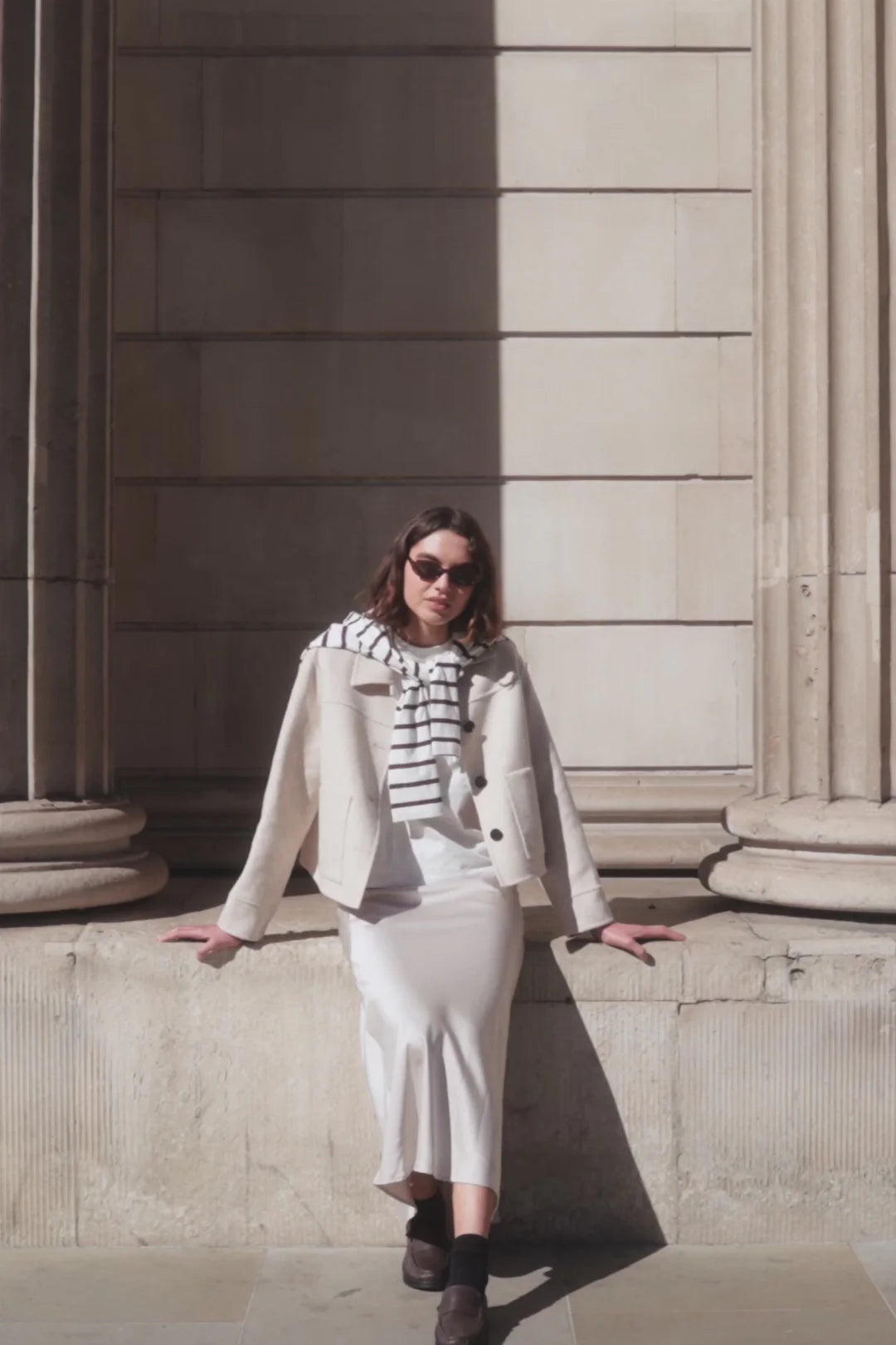 Ranger Oat Marle Wool Blend Soft Jacket