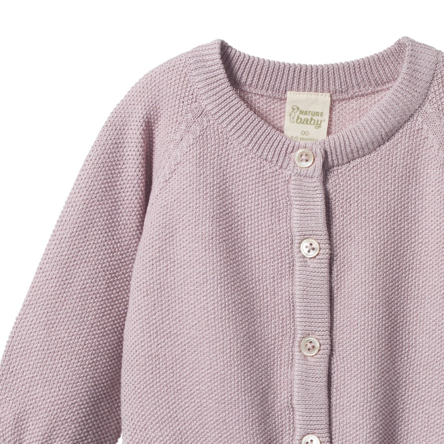 Piper cardigan - Lilac