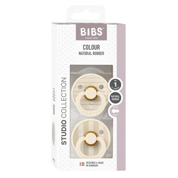 BIBS Pacifier Studio Colour - Pin Ivory Vanilla Mix