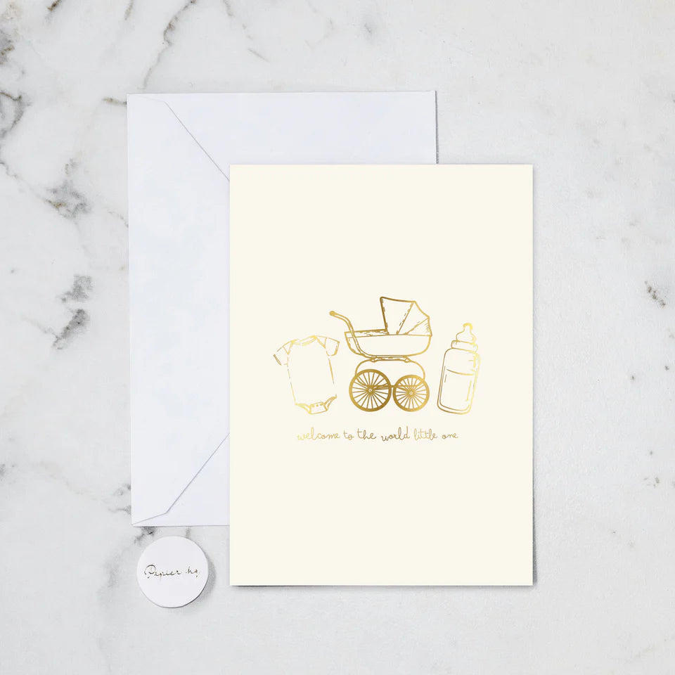 WELCOME LITTLE ONE - Card