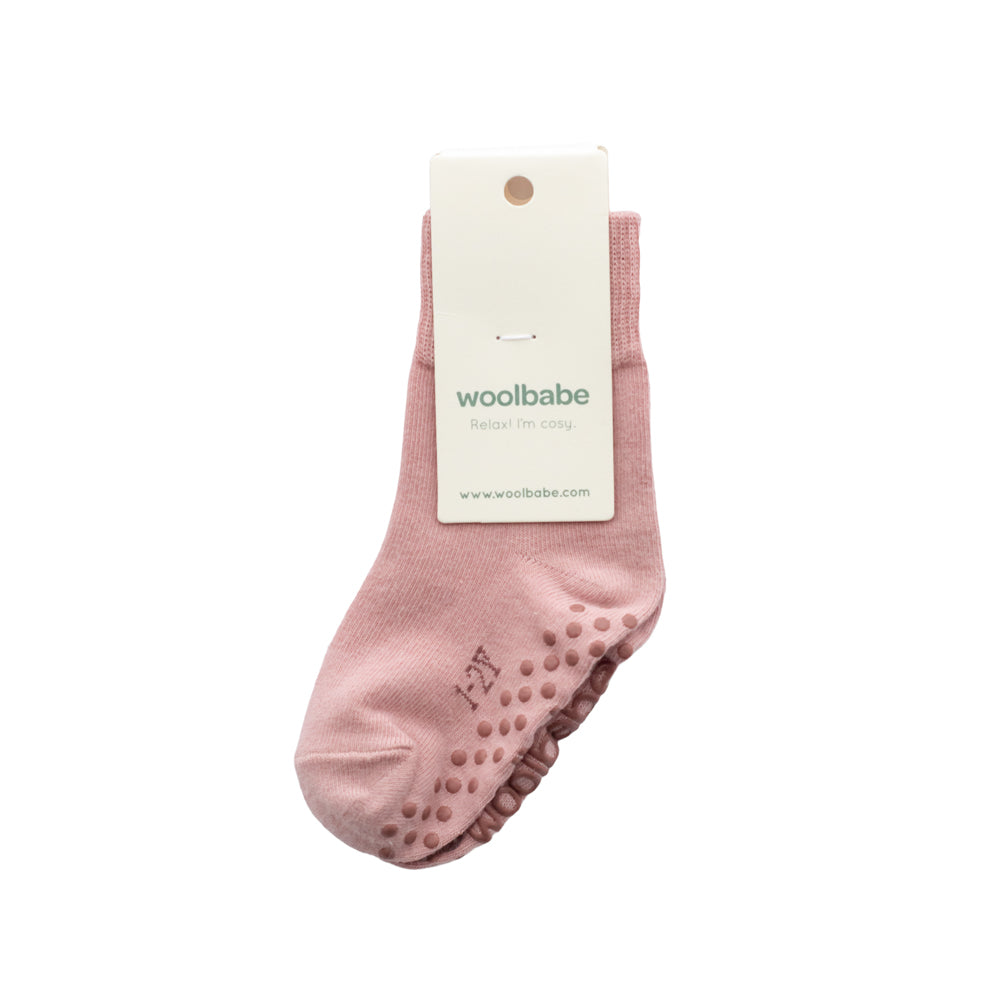 Woolbabe Merino & Organic Cotton Sleepy Socks - Dusk