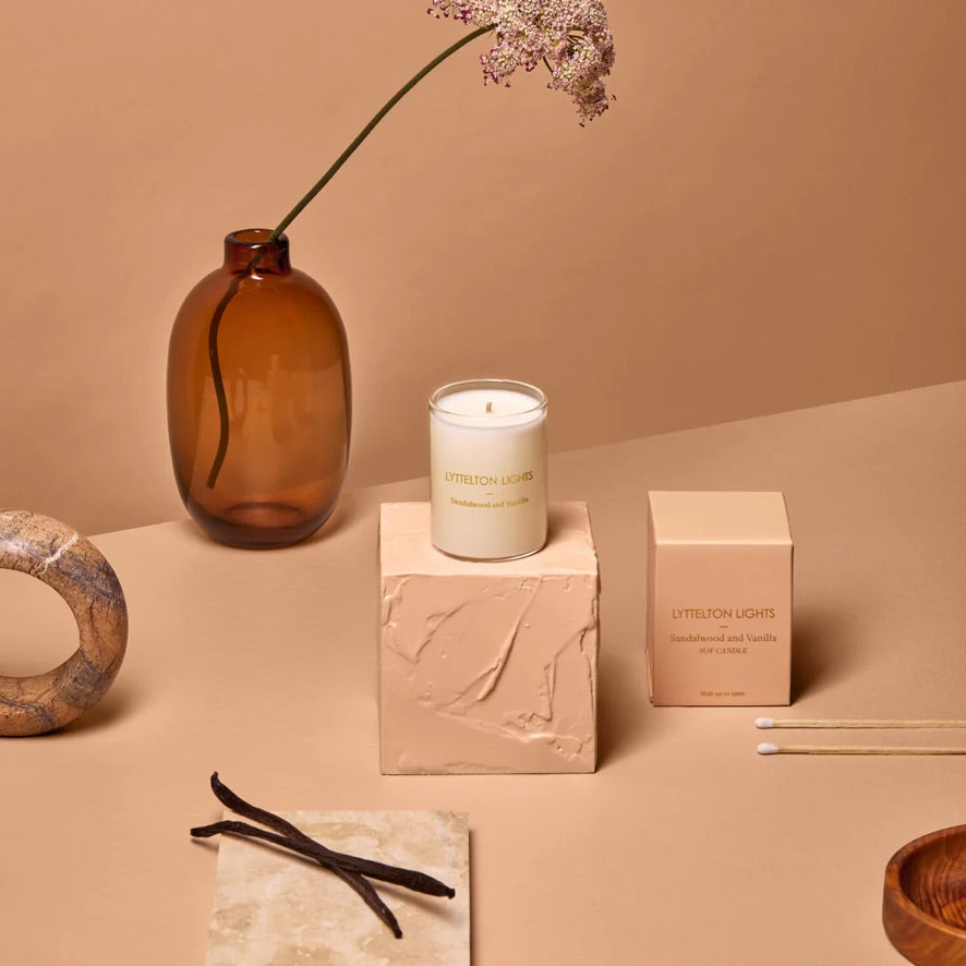 Sandalwood & Vanilla Candle Small