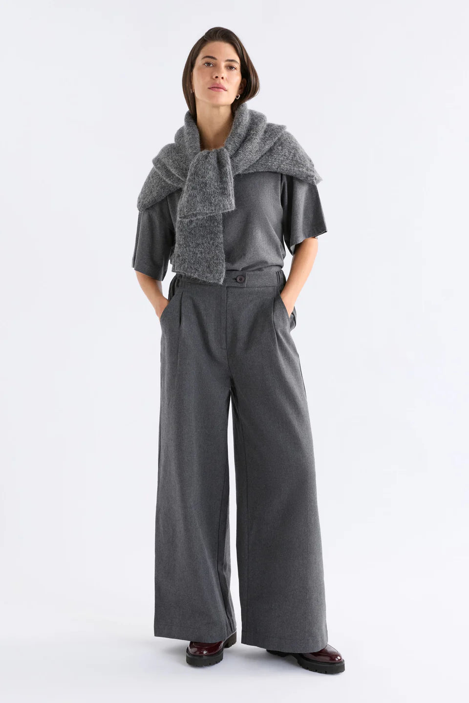 Kovaa Tee - CHARCOAL MARLE