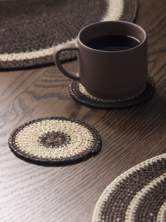 Agora Woven Coaster Set/4