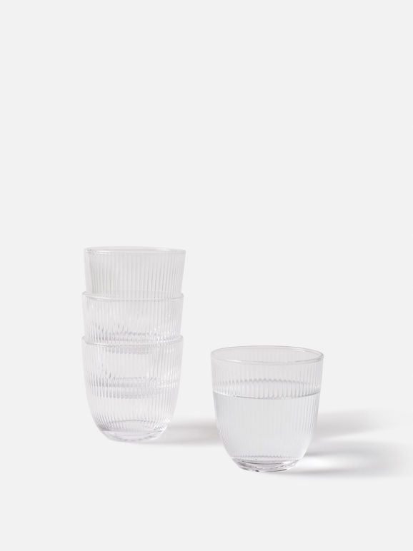 Rib Tumbler - Clear