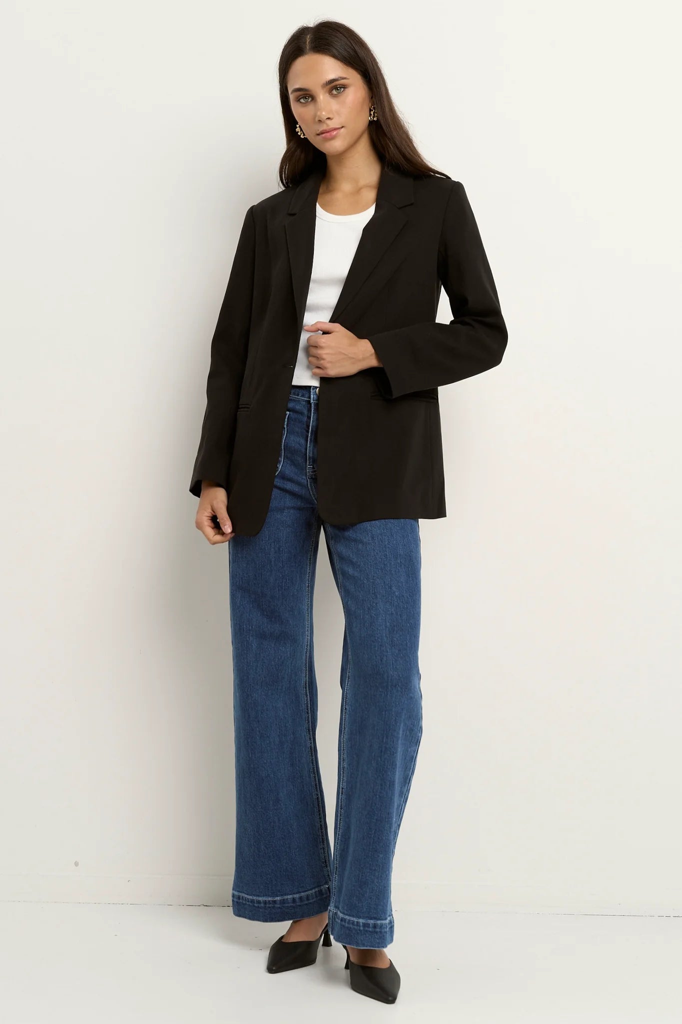 Atlantic Black Classic Blazer
