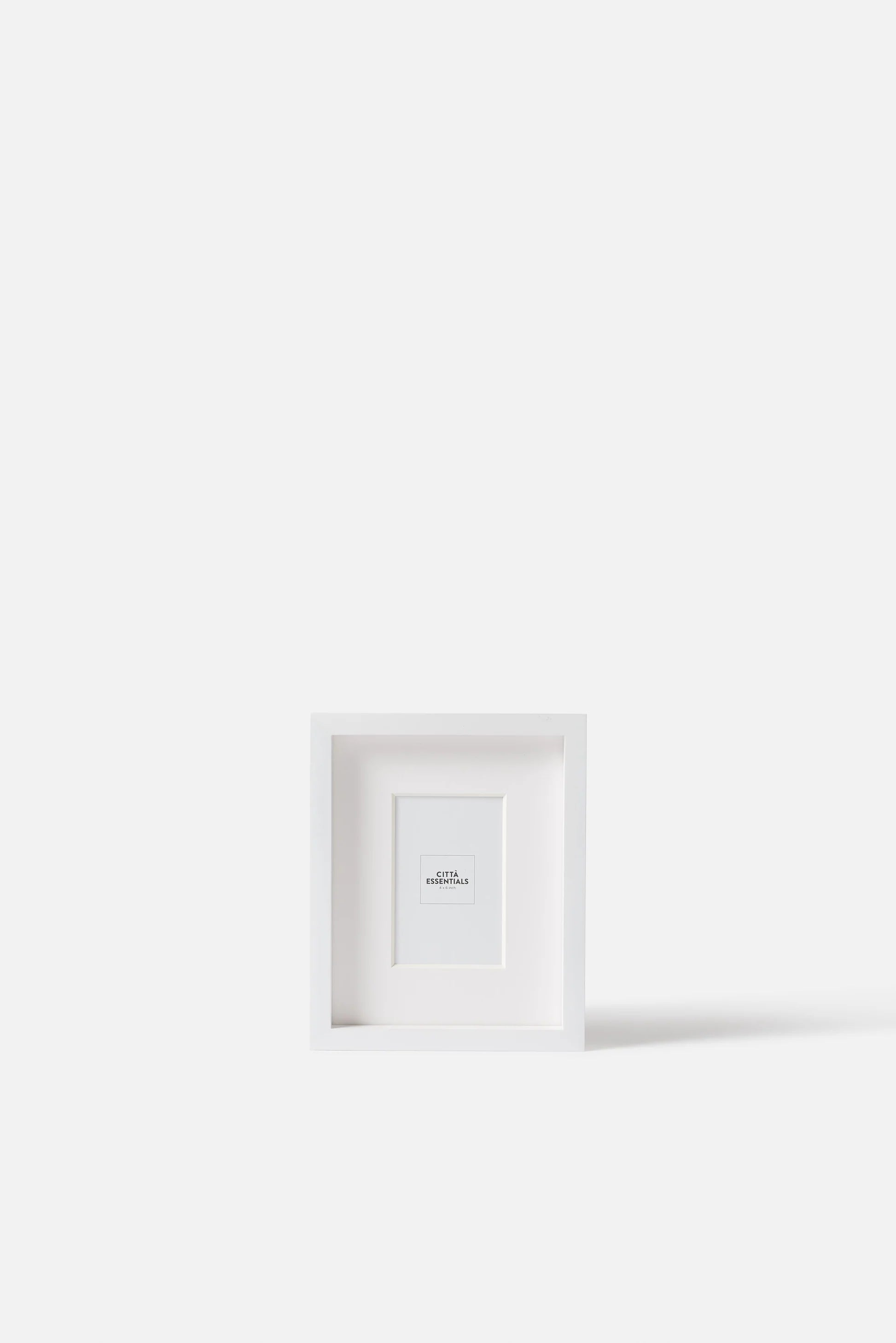 Edge Frame - 4x6" White Small