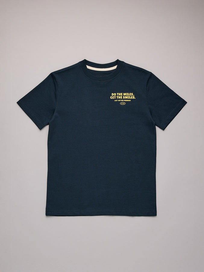 MINI DO THE MILES TEE - NAVY