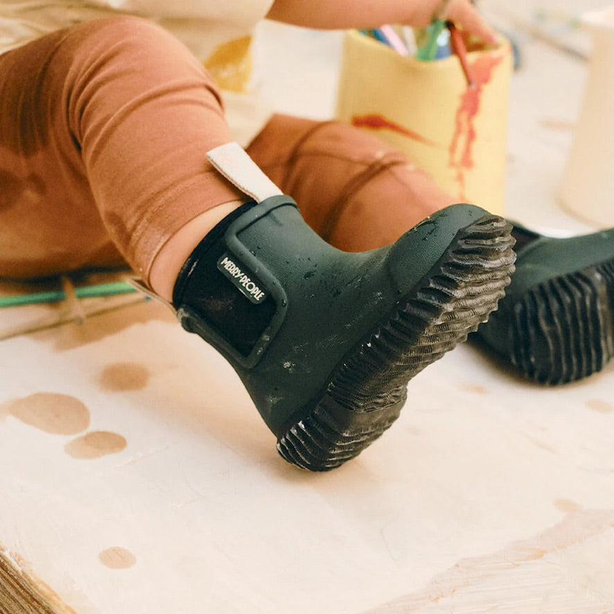 Bobbi Kids Gumboot - Forest Green