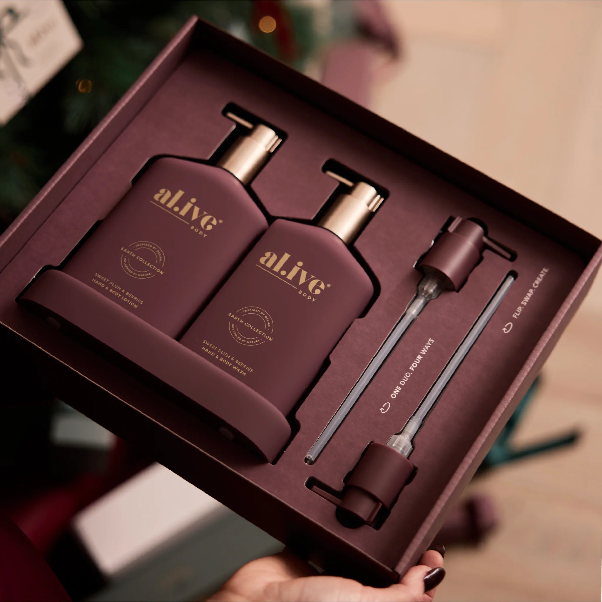 Transformative Wash & Lotion Duo - Sweet Plum & Berries