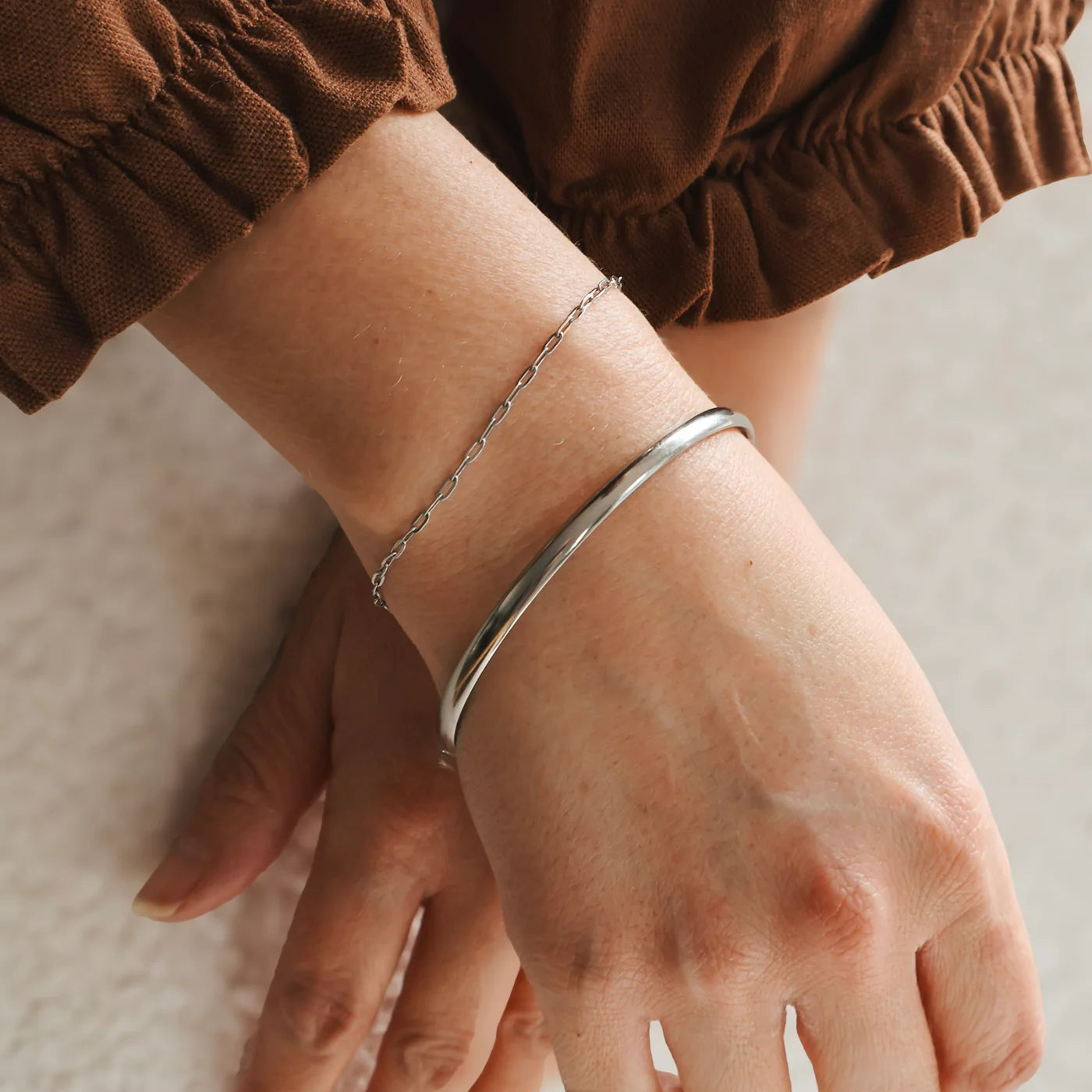 BANGLE - Silver