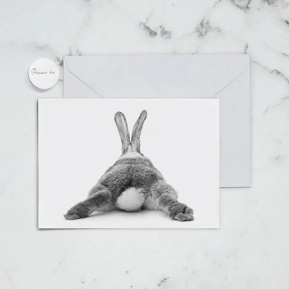 BUNNY BUM GREETING CARD