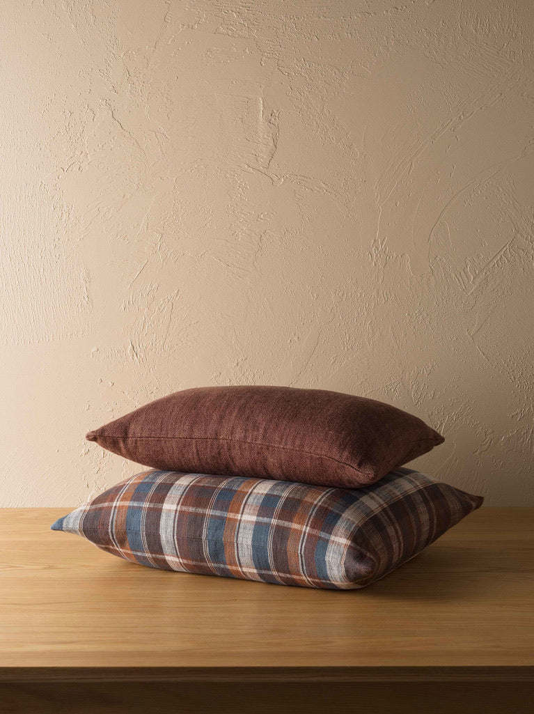 Tasman Woven Cushion Cover - Raisin/Multi