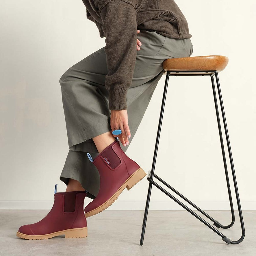 Bobbi Ankle Boot - Brick Red