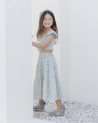 Tiered Midi Skirt || Blossom