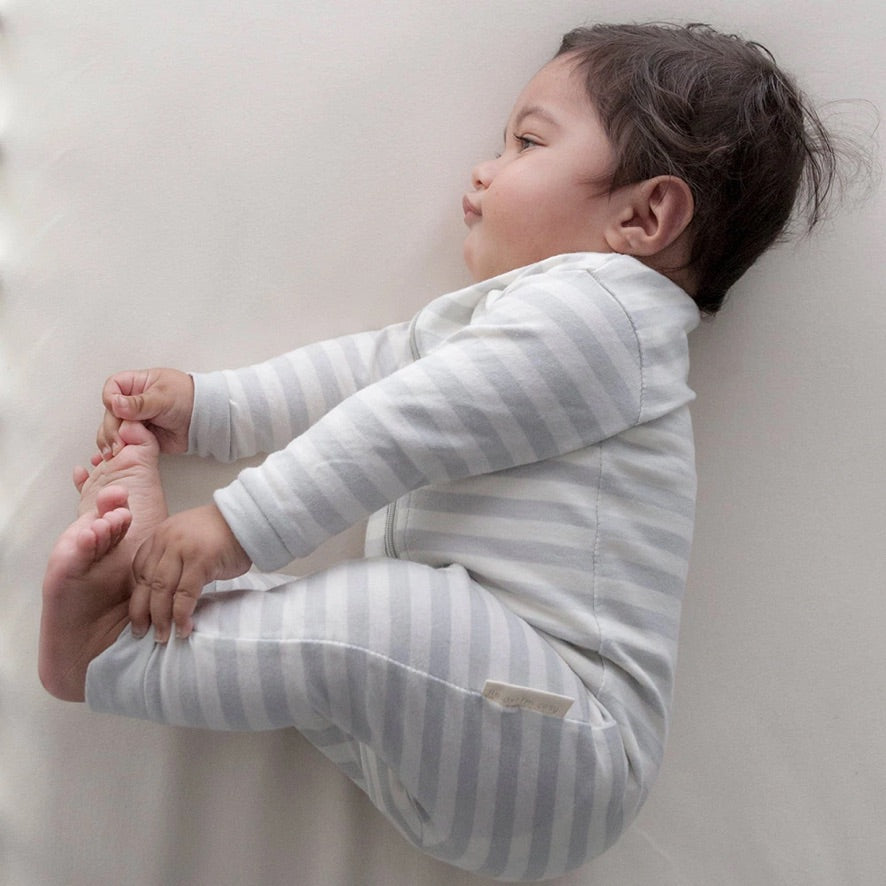 Merino/Organic Cotton PJ Suit - Pebble