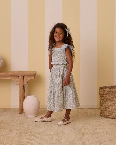 Tiered Midi Skirt || Blossom