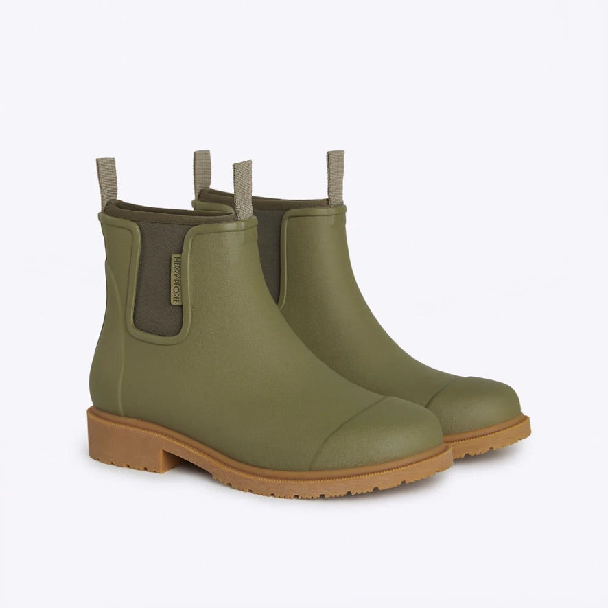 Bobbi Ankle Boot - Khaki Green