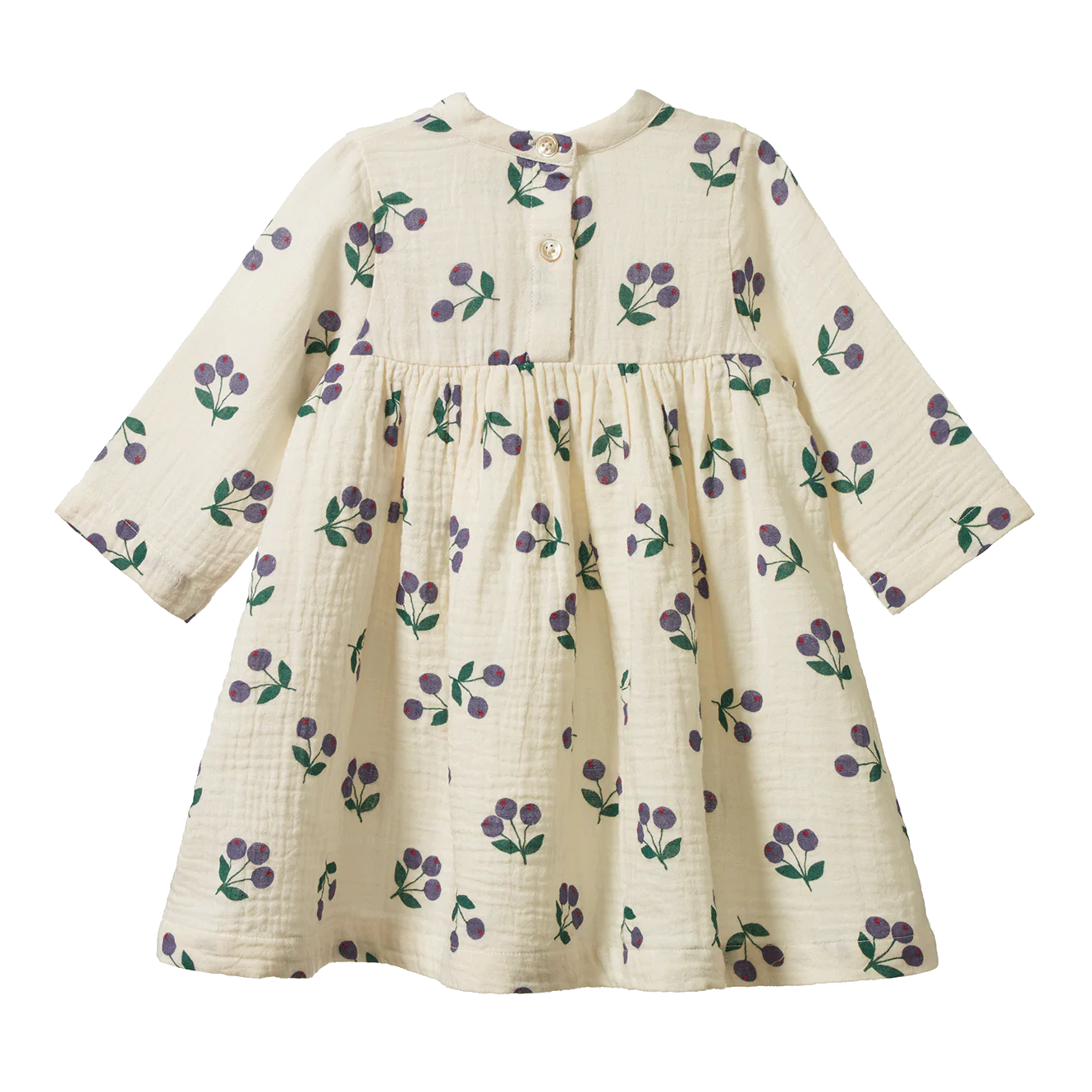 Mabel Dress - Winter Berry Natural print