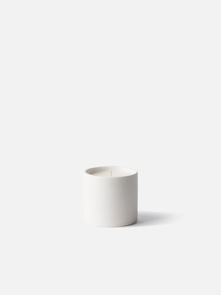 Ceramic Candle - White Gardenia