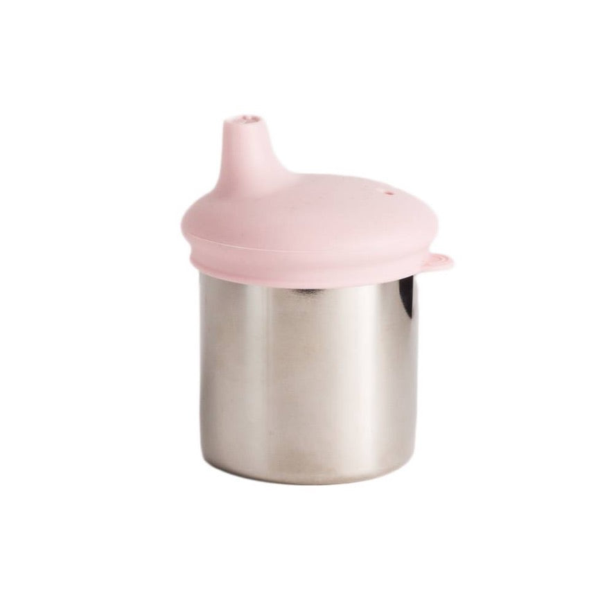 Nestling Stainless Insulated Sip & Straw Cup - Dusky Pink