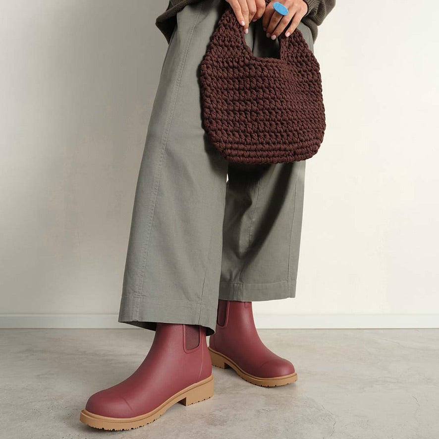 Bobbi Ankle Boot - Brick Red