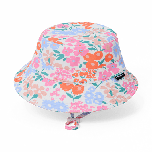 Swim Bucket Hat - Berry Garden