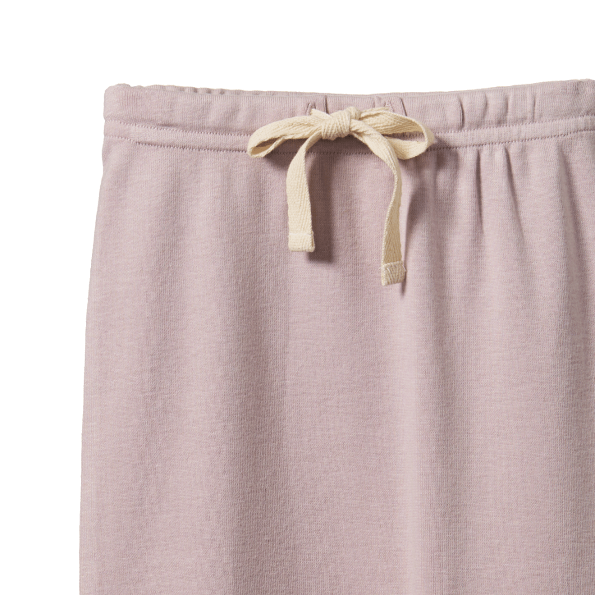 Cotton drawstring pants - Lilac