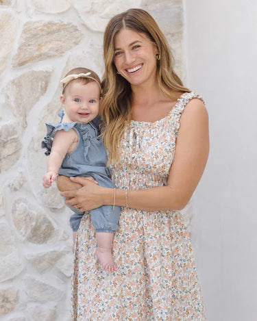 Nova Romper Lightweight Denim