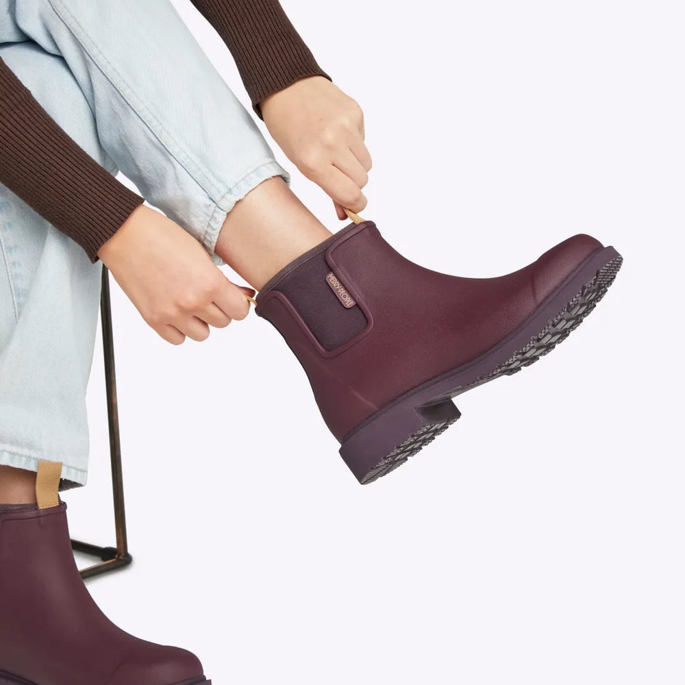 Bobbi Ankle Boot - Dark Cherry